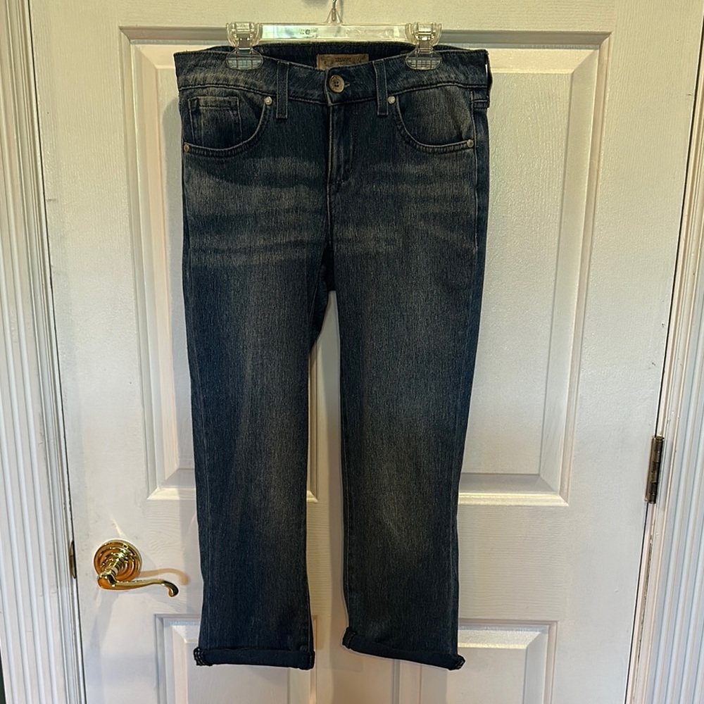 Vantage America Capri Dark Wash Straight Leg Jeans size2/26 these are SO soft
